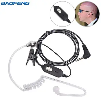 Baofeng BF-T1 ПР Микрофон Въздушна Акустична Тръба Слушалка Слушалка За Baofeng BFT1 BF-Т8 UV-3R Plus Преносима Радиостанция Двустранно Радио