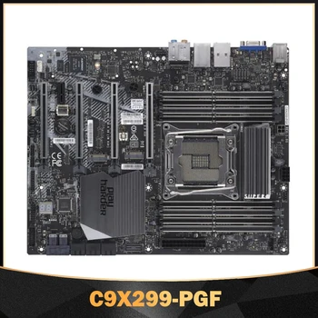 За Supermicro C9X299-PGF Високопроизводителния Настолна Разгонная дънна Платка i7 i9 X-series с процесор в LGA-2066 DDR4-2933MHz