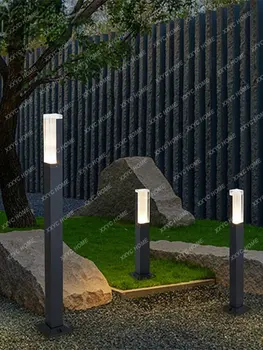 Външен led светлина за косене на трева, алуминиев водоустойчив градински лампа, творчески декоративна лампа за къщи за дуплекс парка на вила