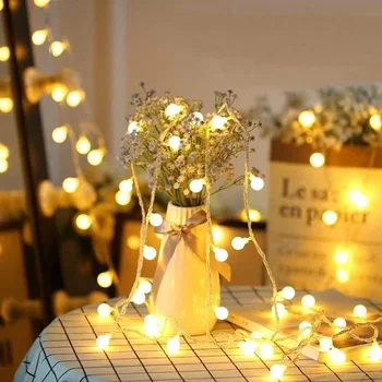 6 м на 12 м Външни светлини с химикалка на веригата, домашен Сватба градина, Коледен декор, приказни светлини, led гирлянди, коледна украса за парти
