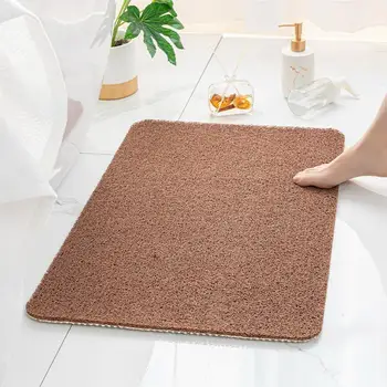 Тайният килим за баня Отличен дренаж Водоустойчив защитен подложка за вана Без мухъл Сигурен подложка за душата