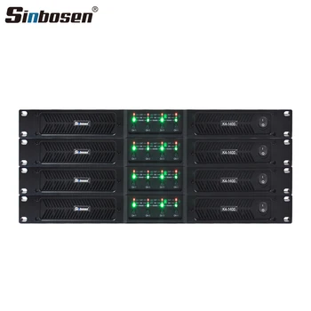 Sinbosen dj усилвател на мощност професионален клас d 4 канала 1400 W 1u цифров K4-1400