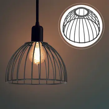 1бр Метална Лампа Окачен Лампа Окачен Лампа Лампа Куполна Лампа Хол Стъклена Лампа, Маса за Хранене Светлина Nordic INS