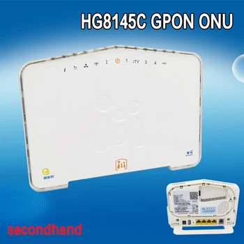 GPON ONU EPON HG8145C XPON ONT termianl с английски софтуер, съвместим с 1GE + 3FE + voice + wifi, hG8546M, употребяван