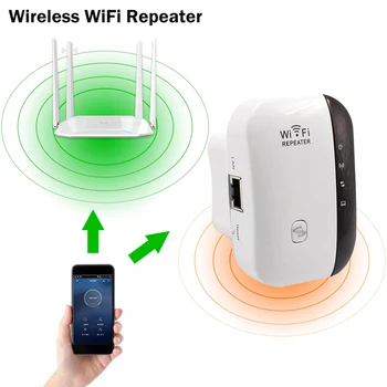 Безжична усилвател Wi-Fi 300 Mbit/s, разширяване на Wi-Fi, ретранслатор Wi-Fi, усилвател 802.11 N, точката за достъп, Wi-Fi, ключ, безплатен Wi-Fi интернет