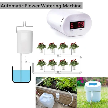 Система таймер за автоматично помпа за напояване с 8/4/2 глави, Контролер водна помпа за помещения, разбрызгиватель за цветя, устройство за капково напояване за дома