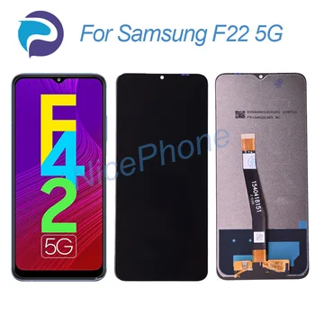 Samsung F22 5 ГРАМА LCD дисплей със сензорен екран Дигитайзер в събирането на Подмяна на 6,6 