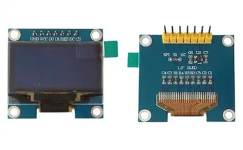 1,3-инчов 7PIN SPI бял OLED екран SSD1306 Drive IC 128 *64 IIC Интерфейс