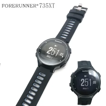 Forerunner 735XT GPS часовници за бягане плуване на открито часовници за триатлон с пулс Испански, Португалски и Френски език.... 98% чисто Нов