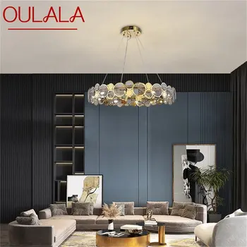 Окачен лампа OULALA, творчески led лампа в постмодерния стил, декоративна Лампа За Домашна Трапезария, Хол