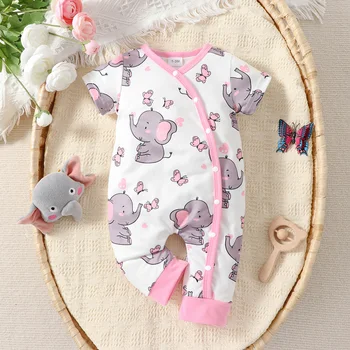 Очарователен гащеризон-един слон теле: перфектното облекло за вашето малко момиченце или момче