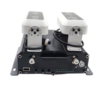 FL OEM 1080P 4CH SD мобилен видео рекордер Възпроизвеждане на автомобилния видео AHD Монитор резервна камера за обратно виждане за камион-ван