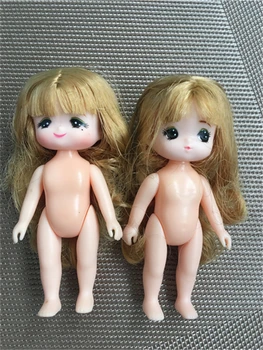 12 см Рядка Лимитирана Серия Little Twin Licca Кукла Маки Мики Играчка Мультяшная Кукла Момичета направи си САМ Одевалка За Коса Играчки, Колекция от Сладката Кукла