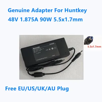 Истински 48,0 В 1.875 А 90,0 W 5,5x1,7 мм Адаптер Huntkey HKA09048019-027 За Зарядното устройство Hikvision