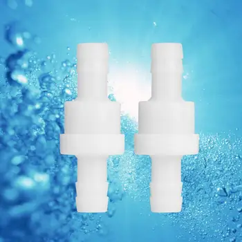 Пластмасов еднопосочен клапан 2 елемента от 10 мм, клапан за вода, вграден течност, Обратен еднопосочен клапан за Течен с газ