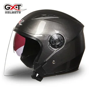 Мотоциклет шлем GXT Унисекс, Мотошлемы за скутери Casco Capacete с двоен обектив