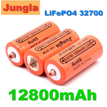 100% Original 32700 3.2 V 12800mAh Lifepo4 Akku Professionelle Lithium-Eisen Phosphat Power Batterie Mit Schraube
