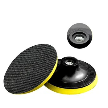 4-инчов електрическа бормашина, Самоклеящийся диск диск за полиране и шлифоване, както и кърпичка за почистване от дебели кръгли влакна с дебелина 100 мм