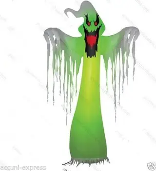 Популярният гигантски надуваем led призрак за декорация Хелоуин 10 фута, с воздуходувкой te