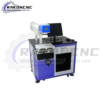 Машина за етикетиране на лазер Co2 Jinan Rakoncnc 60W 80W 100W За Неметаллического Материал