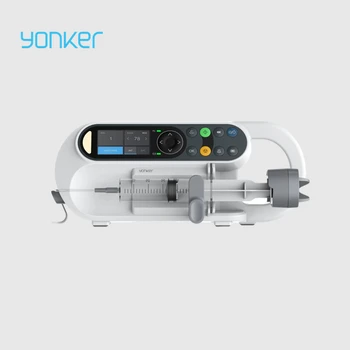 обичай медицинска спринцовка-инфузионный помпа за високо налягане Yonker, преносим мультинасос с двоен процесор, съвместим с всички шприцевым помпа за спринцовки