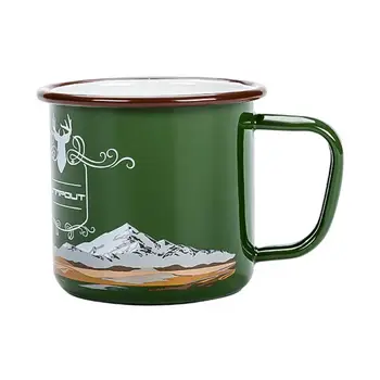 270ml Metal Water Mug Tumbler Cup Landscape Pattern Coffee Mug Beer Milk Water Cup Drinking Cup чашки за една чаша водка