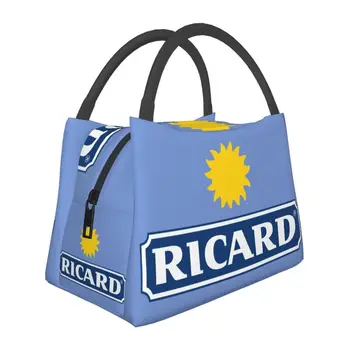 Ricard Изолирани чанти за обяд, за къмпинг, за пътуване, Преносим охладител, термален обяд-бокс за жени