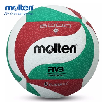 Оригинален волейбольный топка Molten V5M5000 официален Размер 5 за волейбол на закрито и на открито