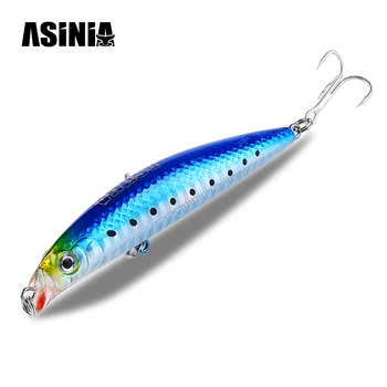 ASINIA 9 см 10 г дълбочина 0,5-1 m Нов модел на риболовни примамки твърда стръв 10 цвята по избор на лещанка качествен професионален лещанка