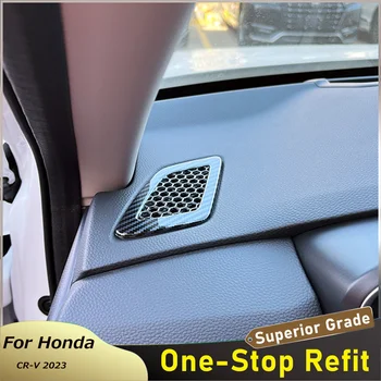 Материал ABS Предна странична колата Апликации Вентилационни отвори Кутията Стикер за Honda CR-V, CRV 2023