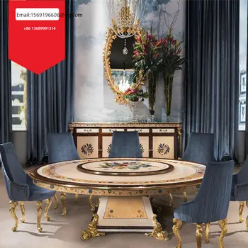 Обичай италиански паркет от coquina, френски луксозни маси и столове от масивно дърво на Европейския двора