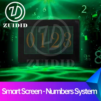 Подпори за стая бягство в реалния живот Система умни номера на екрана променете 4 цифри на правилните, за да отключите игра-бягство ZUIDID