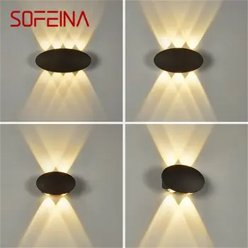 SOFEINA led монтиран на стената лампа, съвременен уличен лампа, творческа аплици, водонепроницаемое тела за дома: коридор