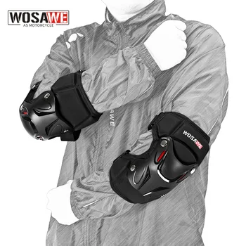 Професионални Коленете WOSAWE Премиум-клас С Налокотниками От падане, Комплект Защитно Облекло Knight Protector Guards