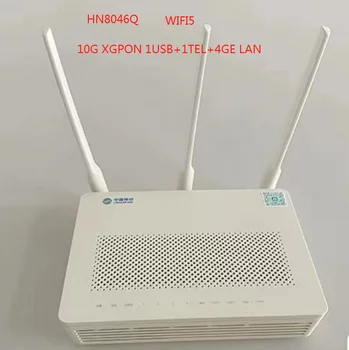 Рутера ТВ-XG-PON ONT, 10G ONU, HN8546Q, 4GE LAN, 2,4 G, 5G, WI-FI, 5dBi, 3, Антена, Оптичен модем WiFi за FTTH