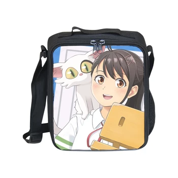 Suzume no Tojimari Чанта за обяд за учениците в началното средно образование с аниме-мультфильмом, кутия за обяд, за момчета и момичета, чанта за лед, чанта за пикник на открито