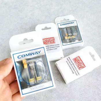 5 двойки 100% оригинални електроди COMWAY CE-03 A3, A4, C5 C6 C8 C9 C10 за заваряване влакна (С пореден номер проверочного код)