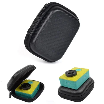 Малка водоустойчива чанта за съхранение, Eva-калъф, кутия за Gopro Hero 4 3 Sjcam Sj4000, екшън/спортна камера, Xiaomi Yi Box, аксесоари