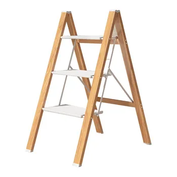 Домашен сгъваем кухненски стол, Многофункционална стълба, стол, Широка педал, столче, проста практическа алуминиева стълба