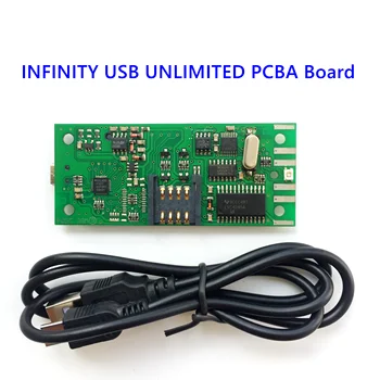 Програмист смарт карти PCBA infinity USB неограничен програмист СИМ-карта IC reader, writer за карти 24Cxx СЛЕ AVR PIC ATmega
